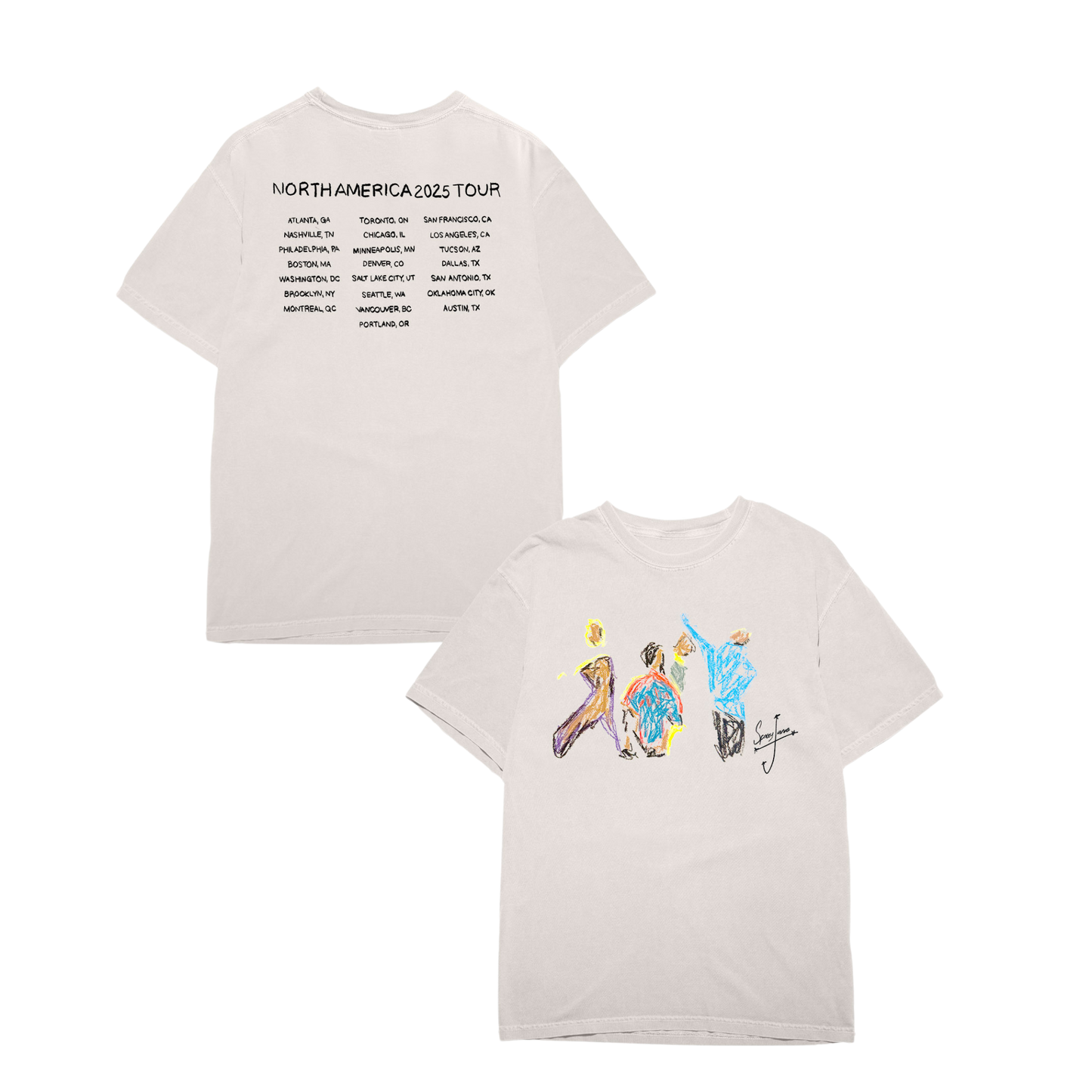 Pastel Tour Tee