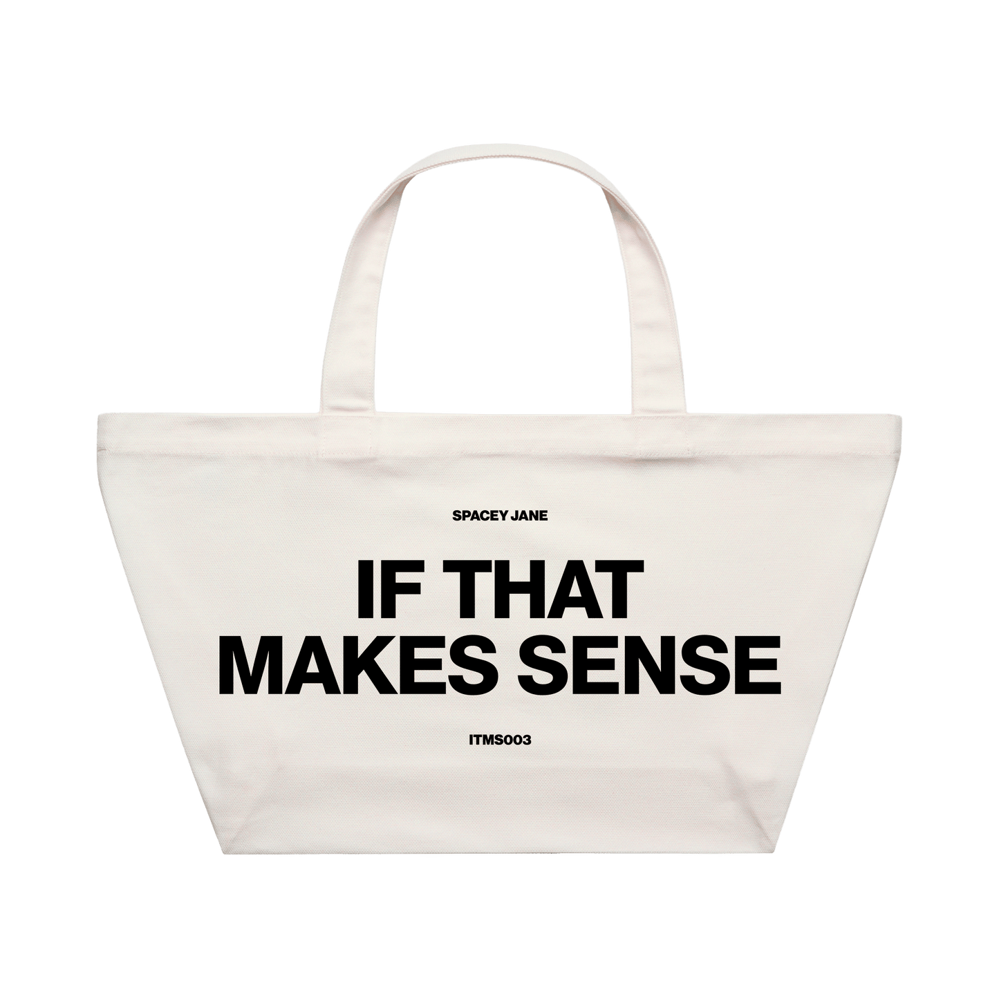 ITMS Cream Tote Bag