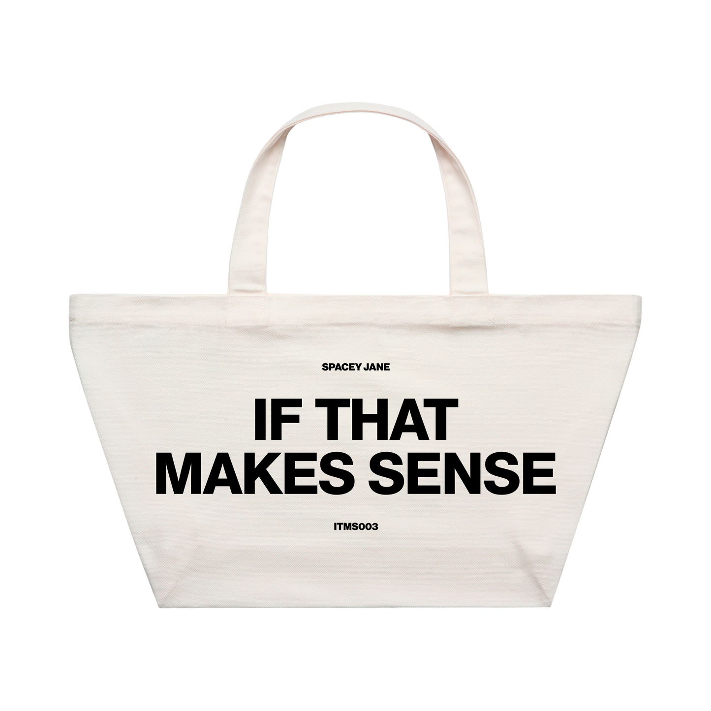 ITMS Cream Tote Bag