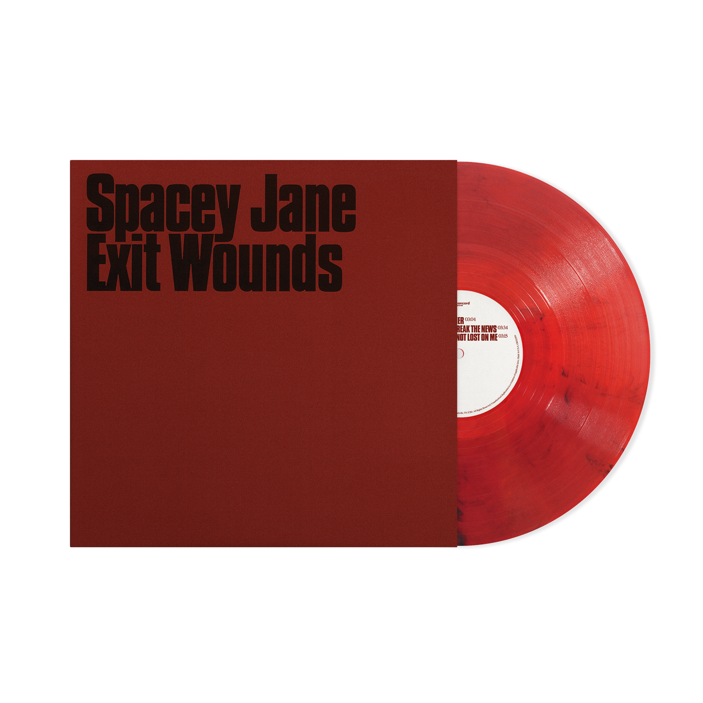 Spacey Jane “Exit Wounds” LP (Red Smoke(SB02) Vinyl)