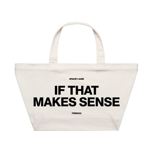 ITMS Cream Tote Bag