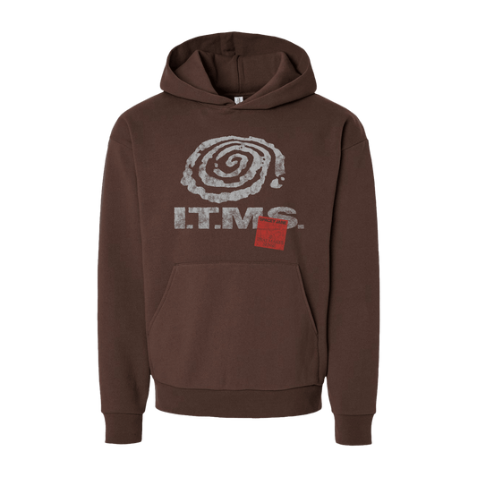 ITMS Spiral Brown Hoodie