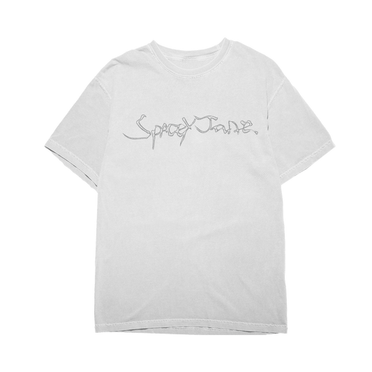 Script White T-Shirt