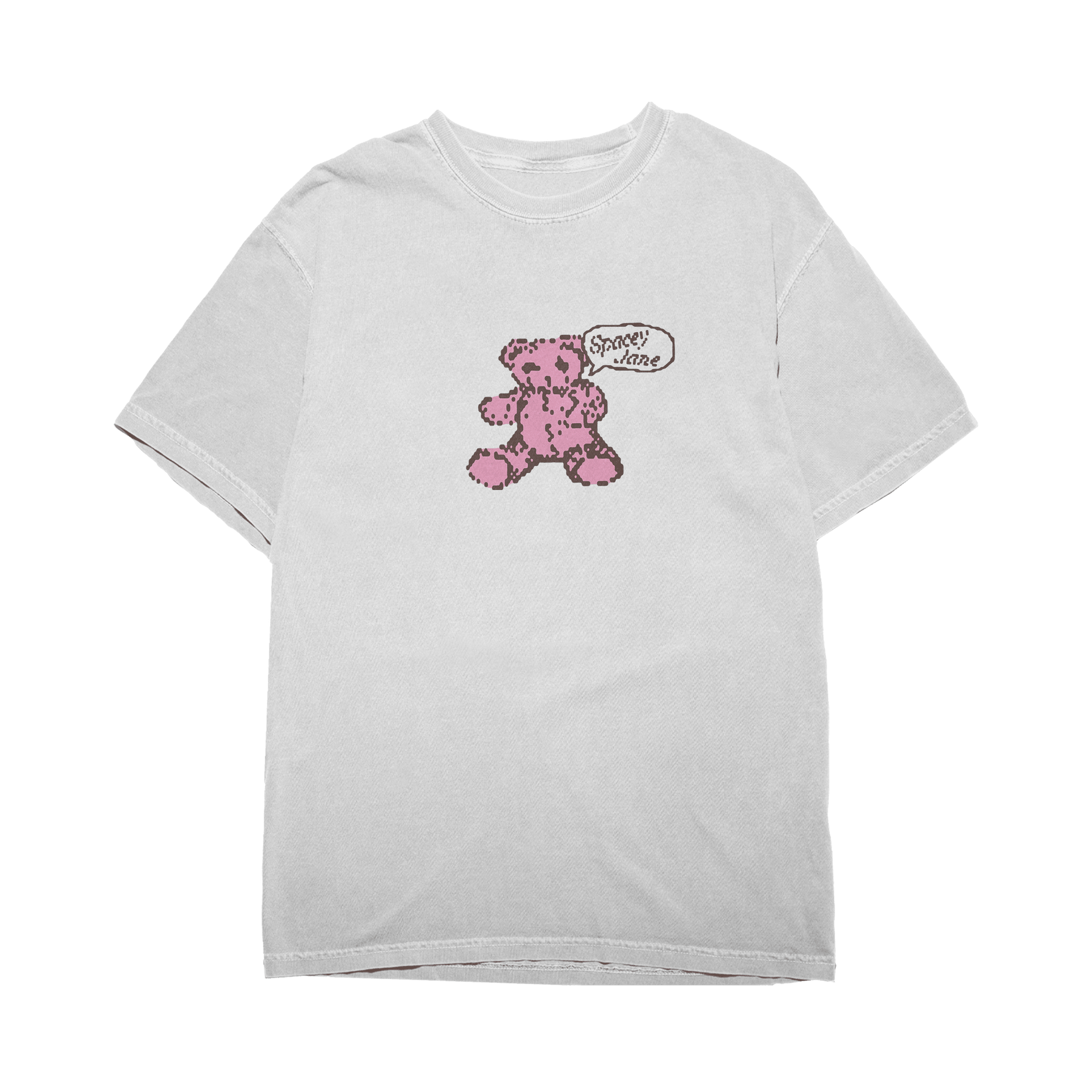 Teddy Bear White T-Shirt – Spacey Jane